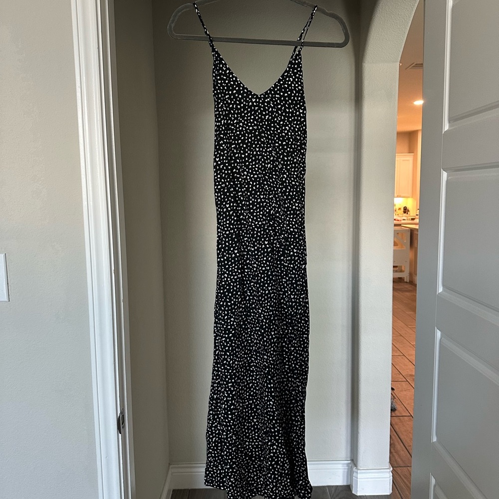 Black and White Maxi Dress
